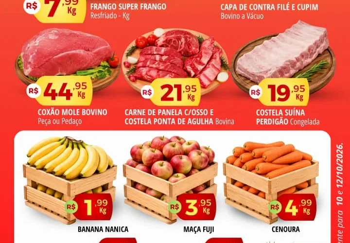 Supercei Supermercado até 12-10-2026