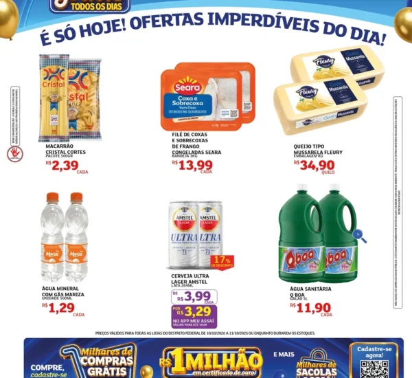 Assaí Atacadista até 11-10-2026 Assaí Atacadista até 11-10-2026