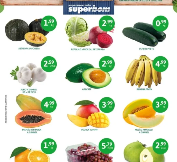 Supermercado Superbom até 22-10-2026