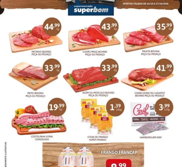 Supermercado Superbom até 27-10-2026