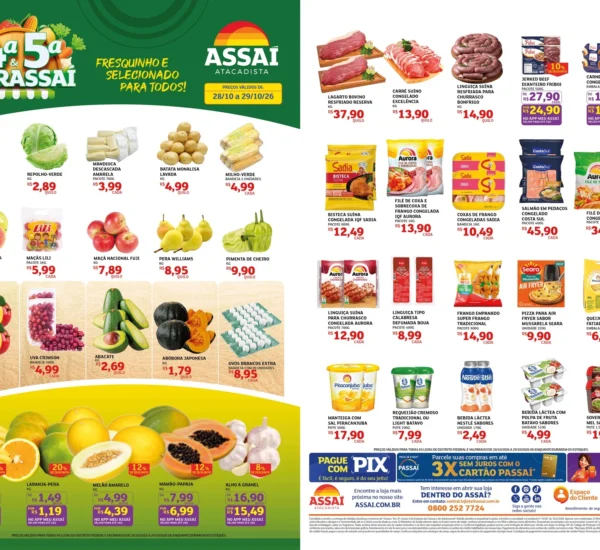 Assaí Atacadista até 29-10-2026