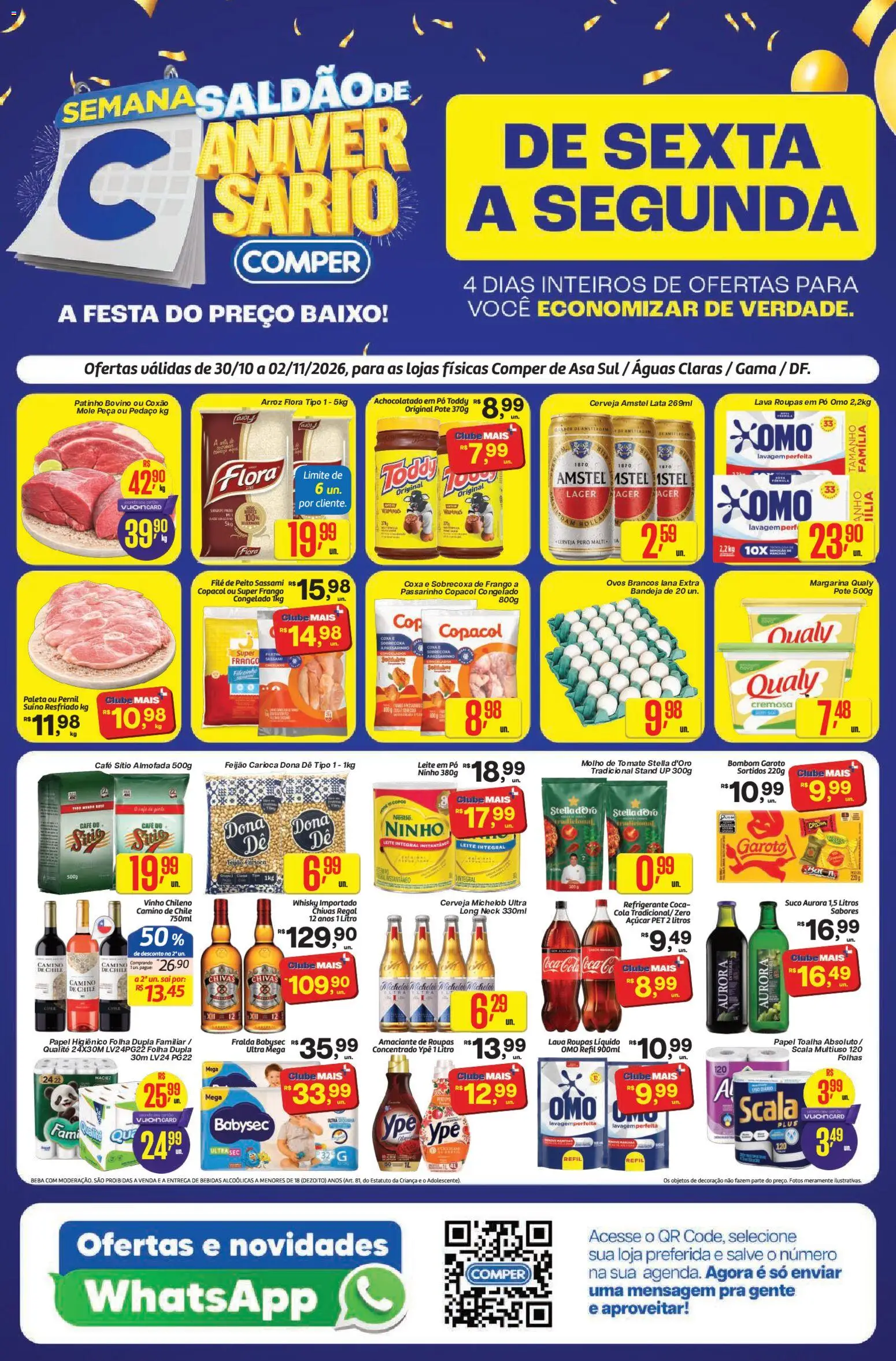 Ofertas Comper até 02/11/2026.