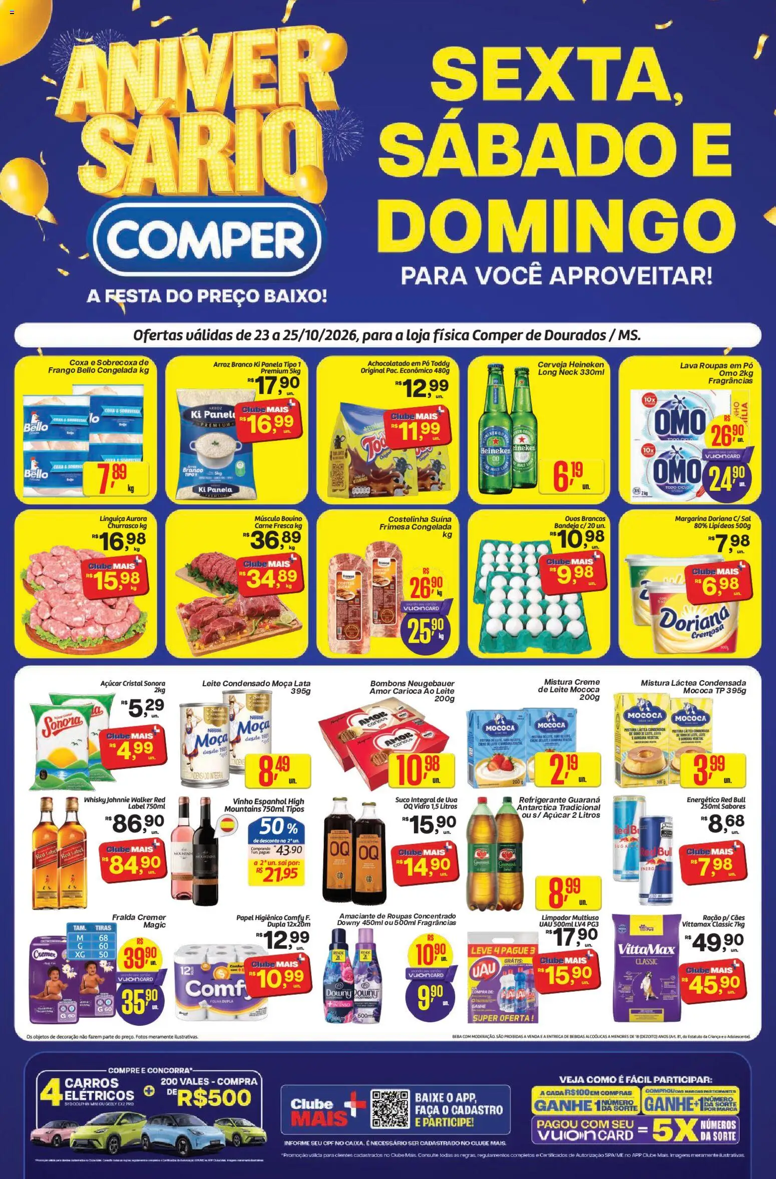 Ofertas Comper até 25/10/2026.