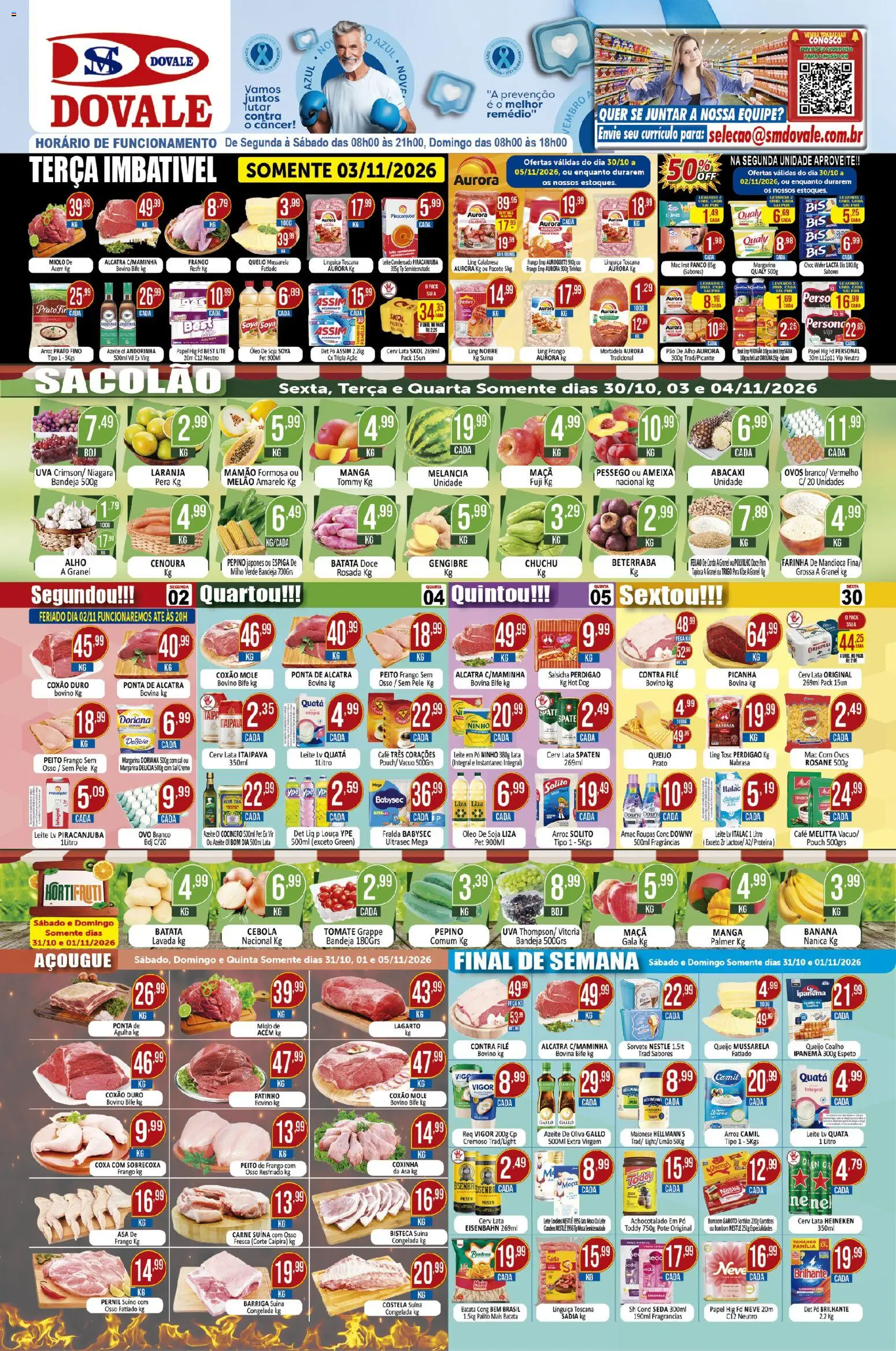 Ofertas Dovale até 05/11/2026.