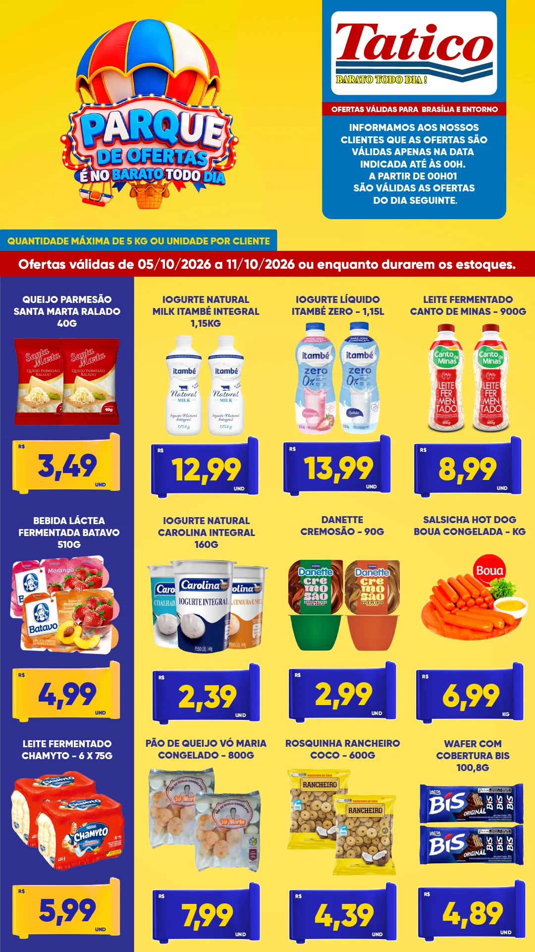 Ofertas Supermercado Tatico