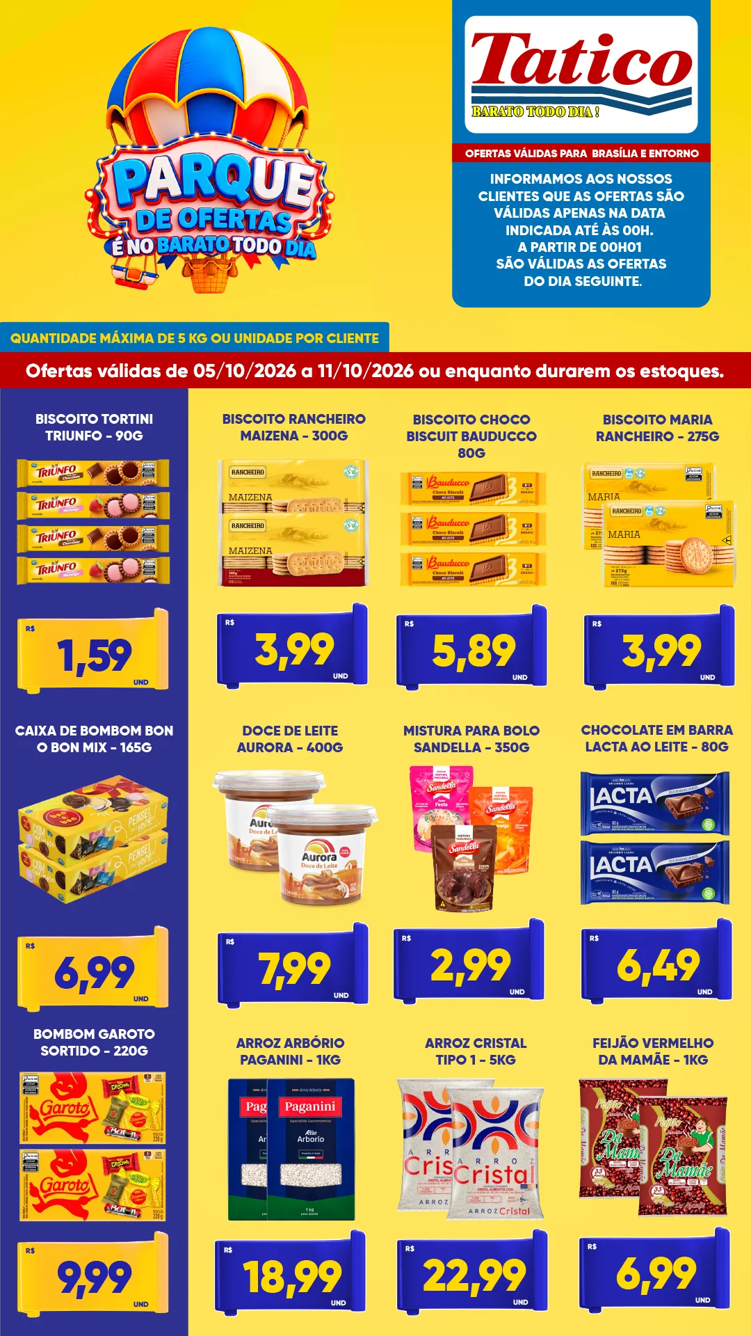 Ofertas Supermercado Tatico