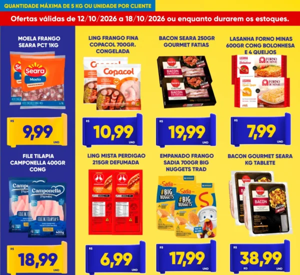 Supermercado Tatico até 18-10-2026