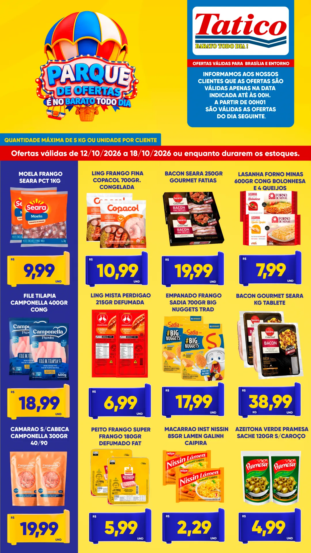 Ofertas Supermercado Tatico