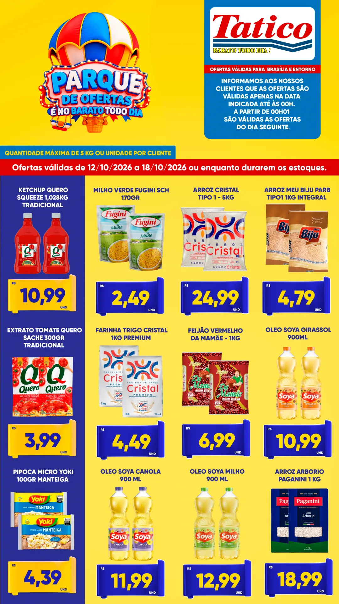 Ofertas Supermercado Tatico