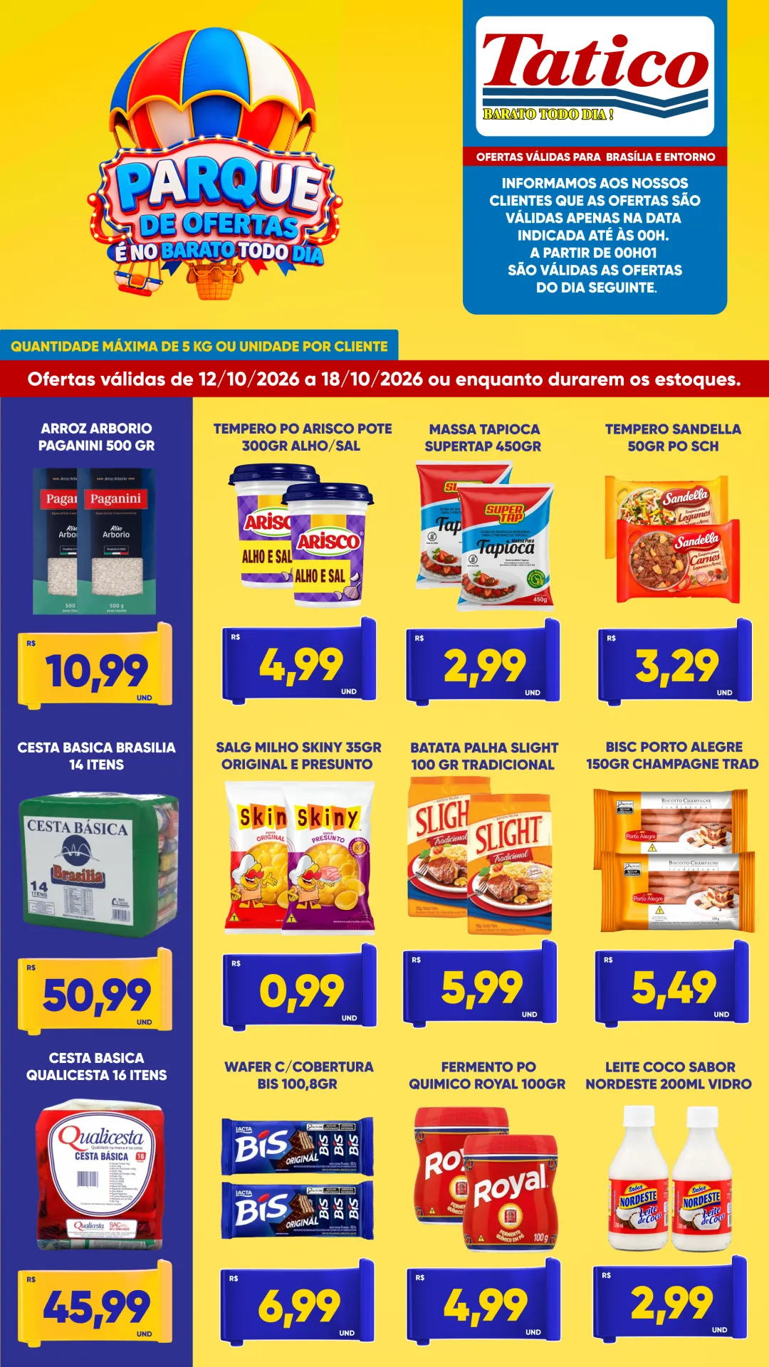 Ofertas Supermercado Tatico