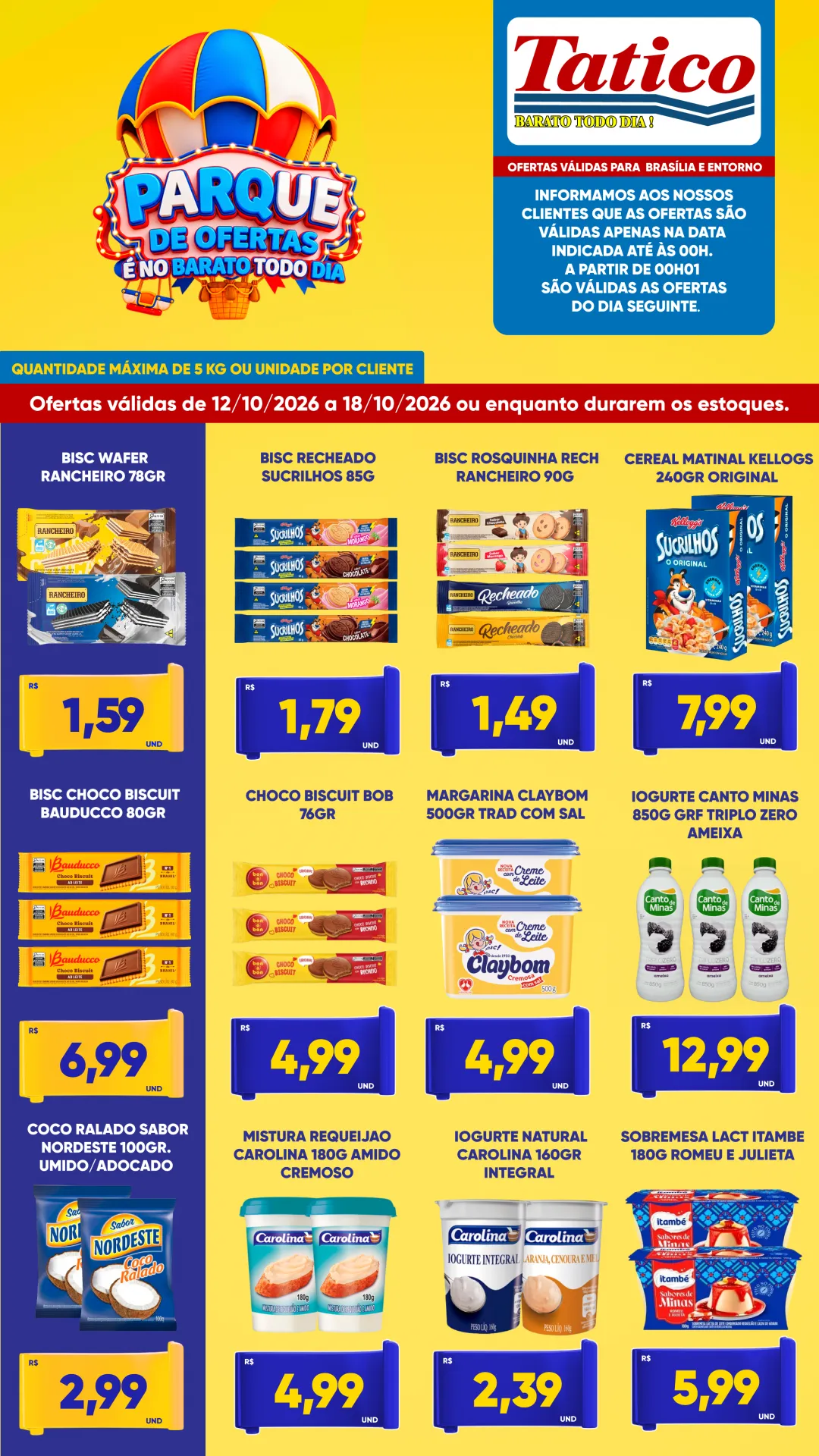 Ofertas Supermercado Tatico