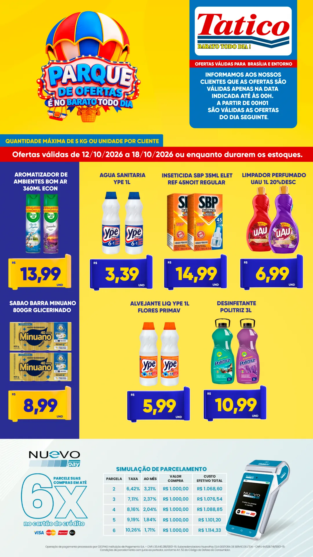 Ofertas Supermercado Tatico