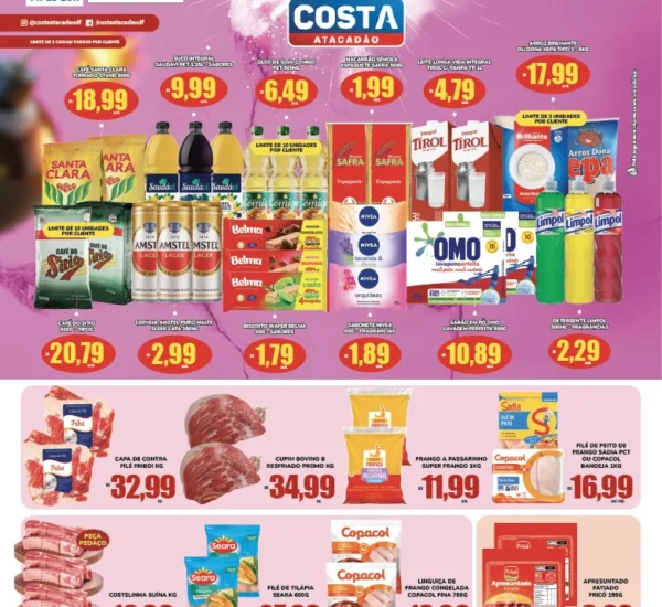 Costa Atacadão até 18-10-2026