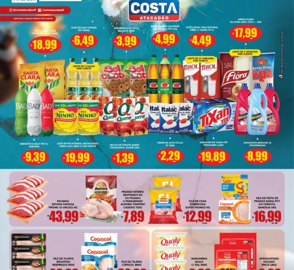 Costa Atacadão até 11-10-2026